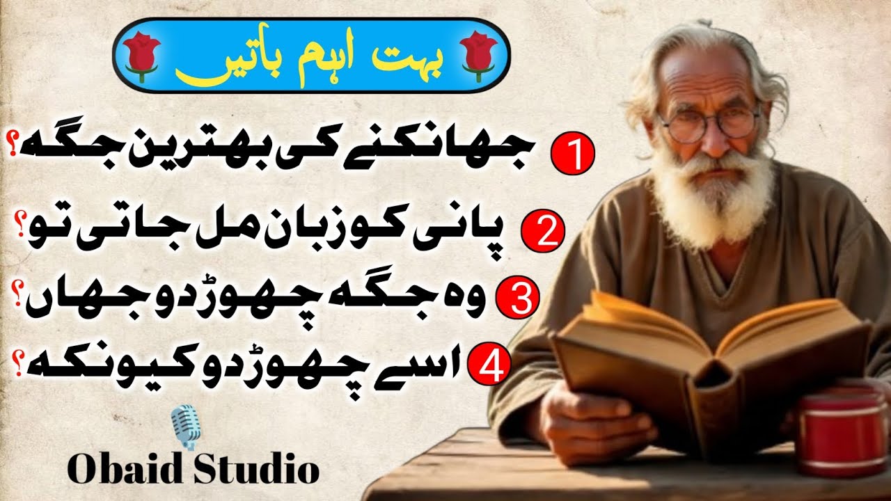Very Important Life Lessons Everyone Should Know | Obaid Studio