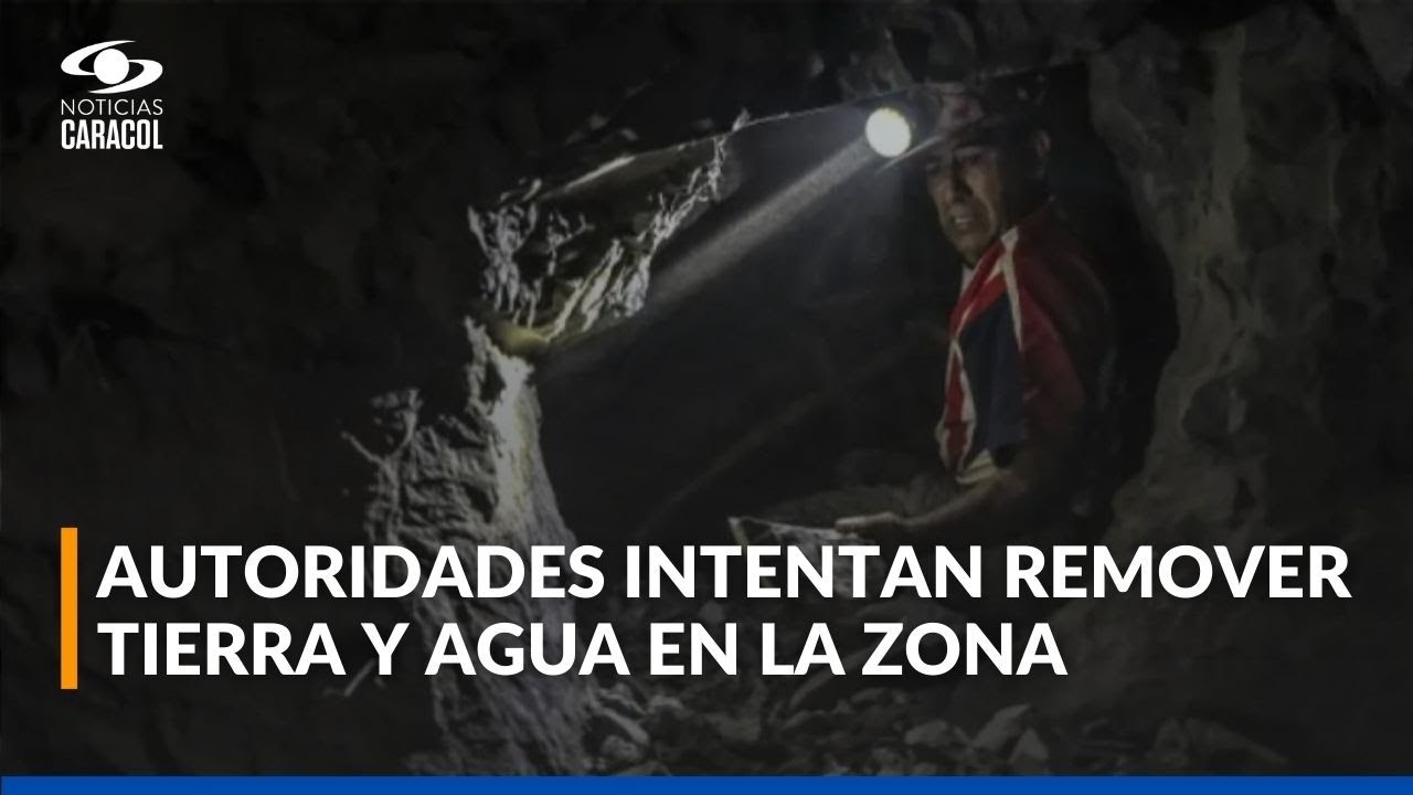 Seis mineros atrapados en socavón de Santander de Quilichao tras derrumbe en la madrugada