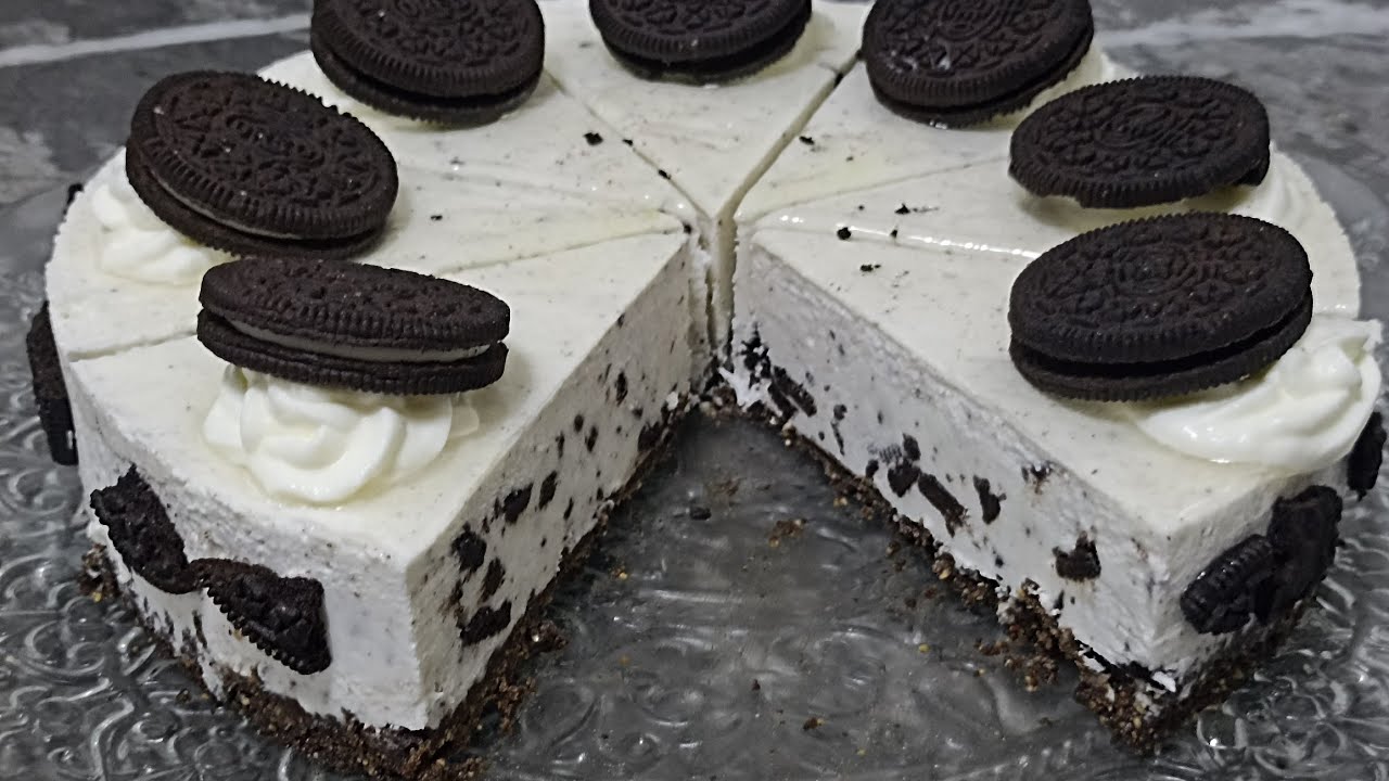 Gâteaux Fromage Oreo وصفة من دورة الكيك لسيمو جكار تشيز كيك الاوريو