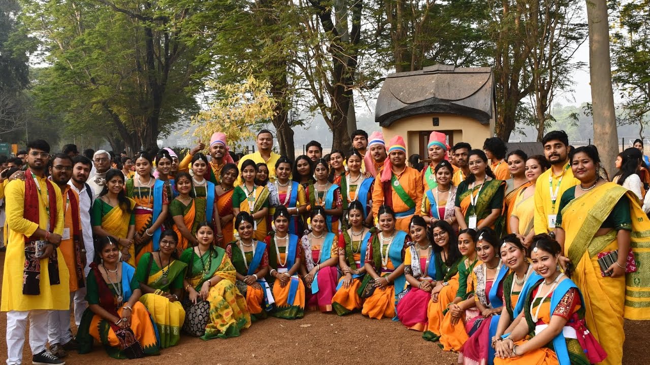 Aji Dokhino Pobone......ll Vinay Bhavan Team  ll Visva Bharti ll