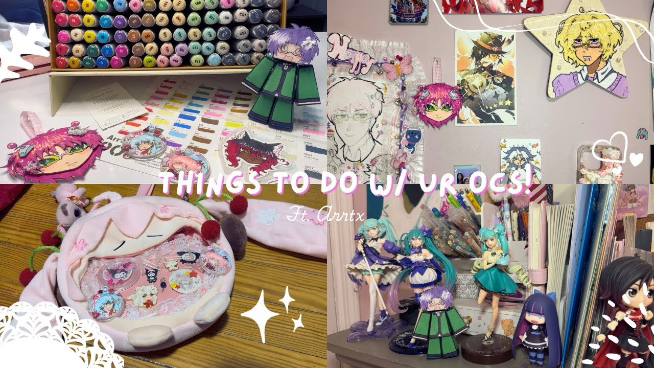 || 🎀🪄Things to do w/ ur ocs pt. 4 (Ft. Arrtx) ✨💗||