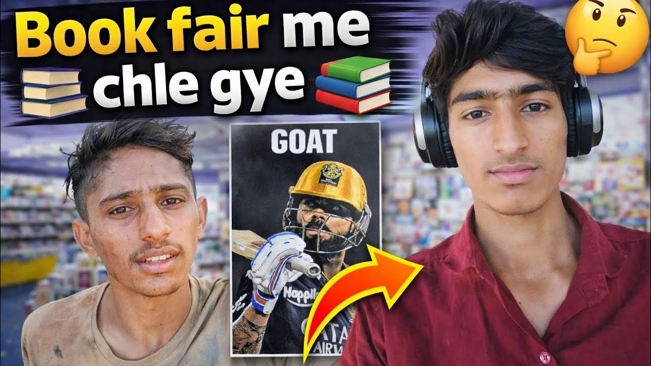 Book fair me chle gye 👻