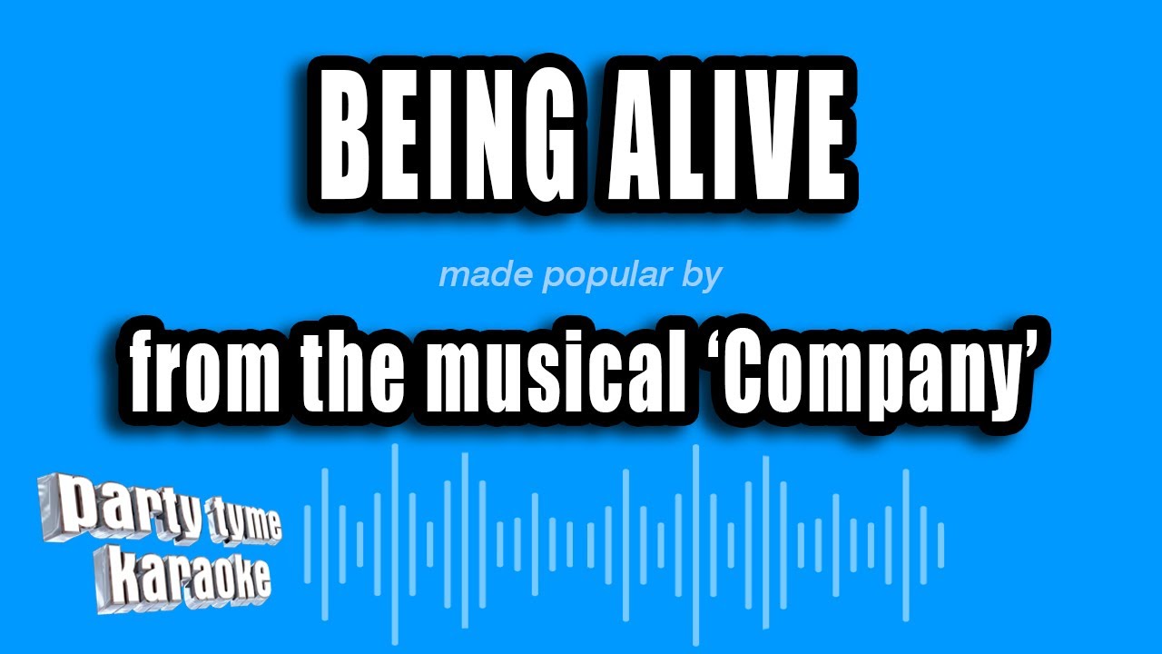 Company' - Being Alive (Karaoke Version)