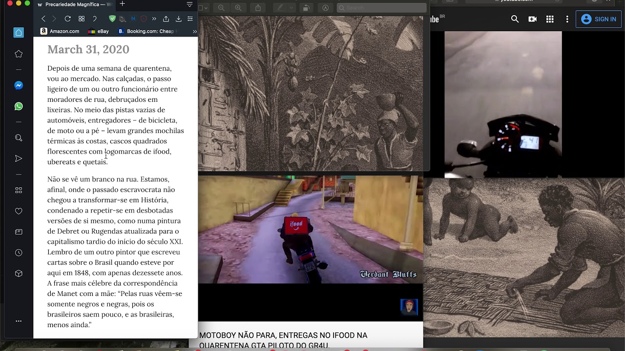Parte 2 - Di&aacute;rio audiovisual de uma quarentena, por J.P. Cuenca