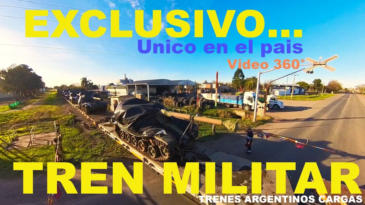 Tren Militar por San Justo &ndash; S. Fe