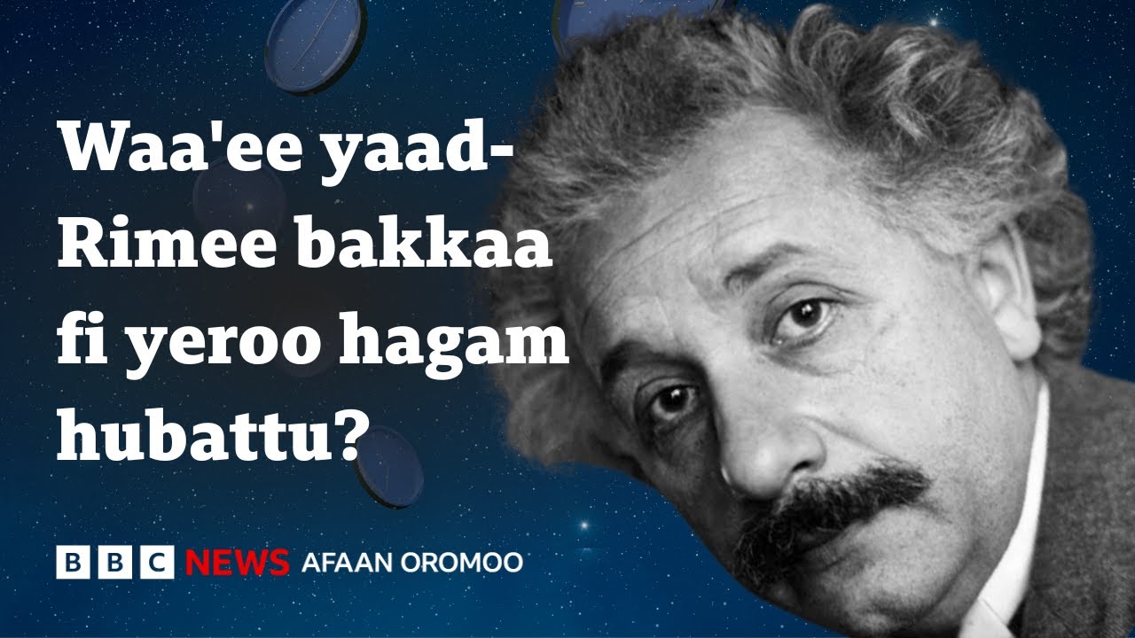 Tiyooriin birqabaa Albert Anestaayin akkamiin addunyaa jijjiire?| BBC News Afaan Oromoo
