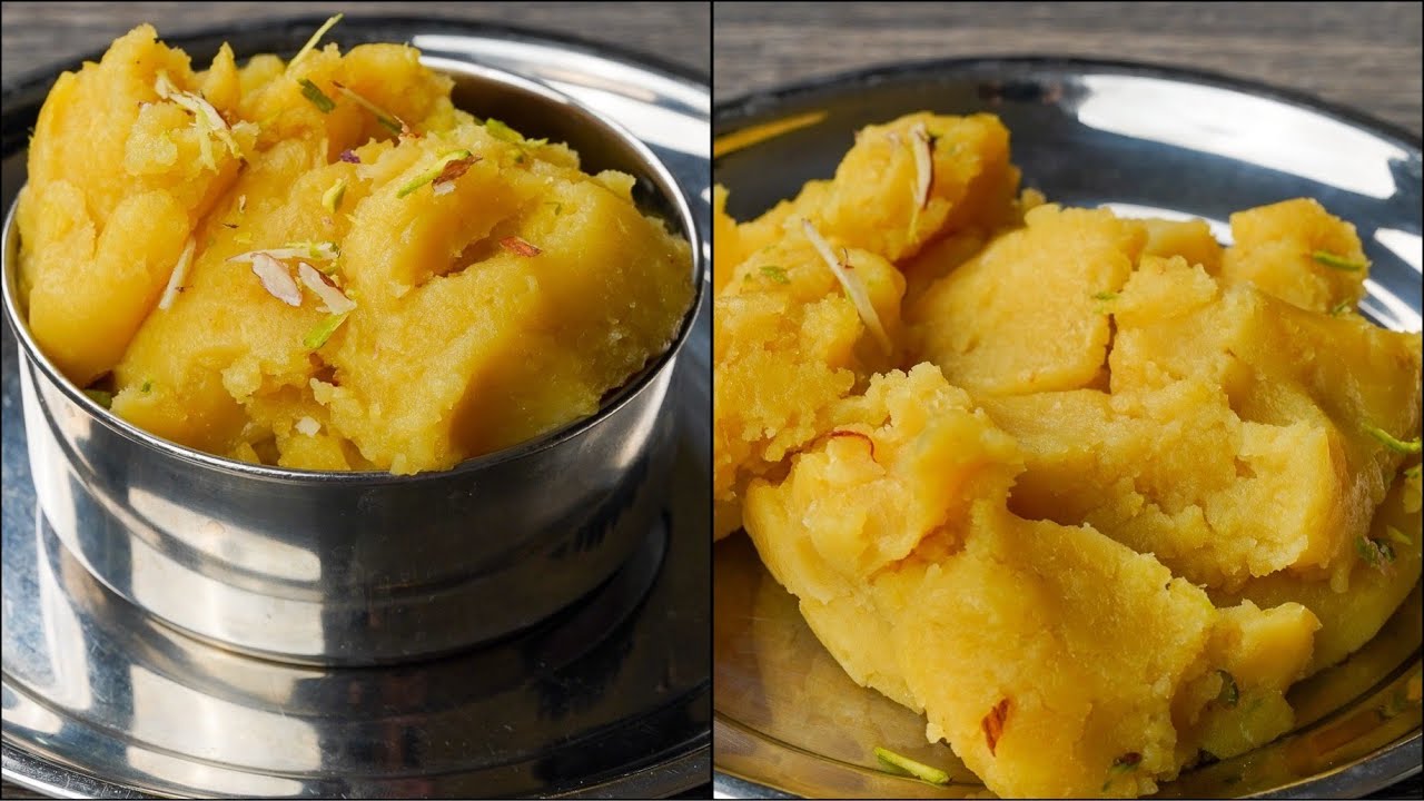 Aloo Halwa Recipe | Potato Halwa Recipe | Potato Ka Halwa Dessert | Navratri Special Recipe