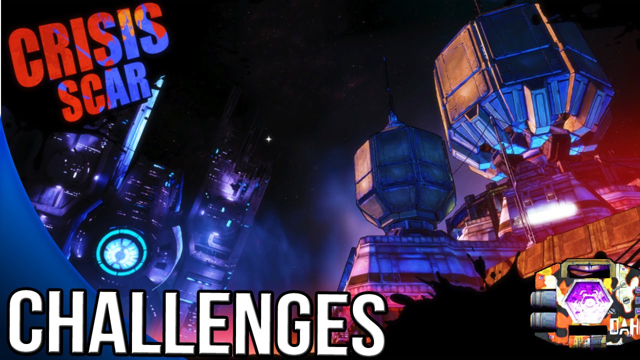 Borderlands The Pre Sequel - Crisis Scar Challenges - Cult of the Vault , Lava Leap, Up Magma