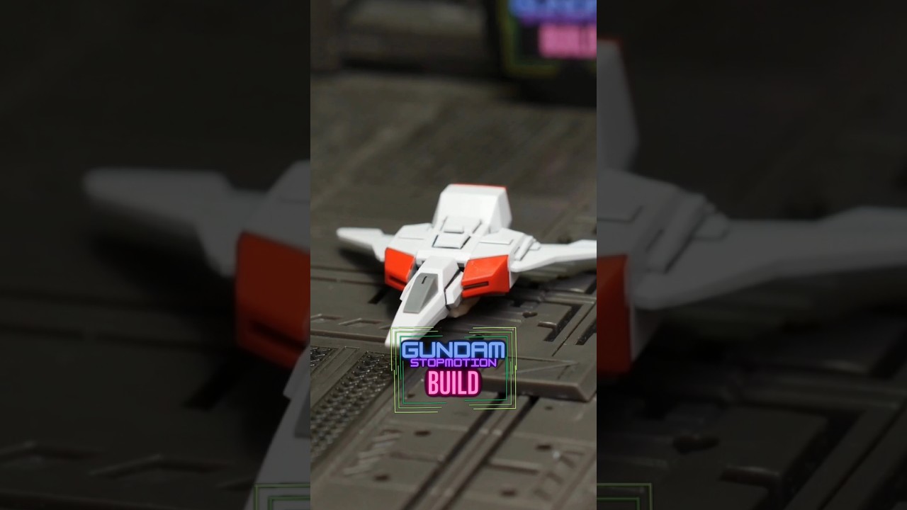 Gundam Build Strike Exceed Galaxy Entry Grade ( Galaxy Fighter) stop motion build 
