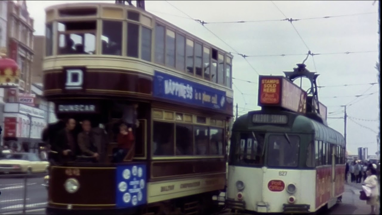 Blackpool Trams, including Bolton 66 - 1981