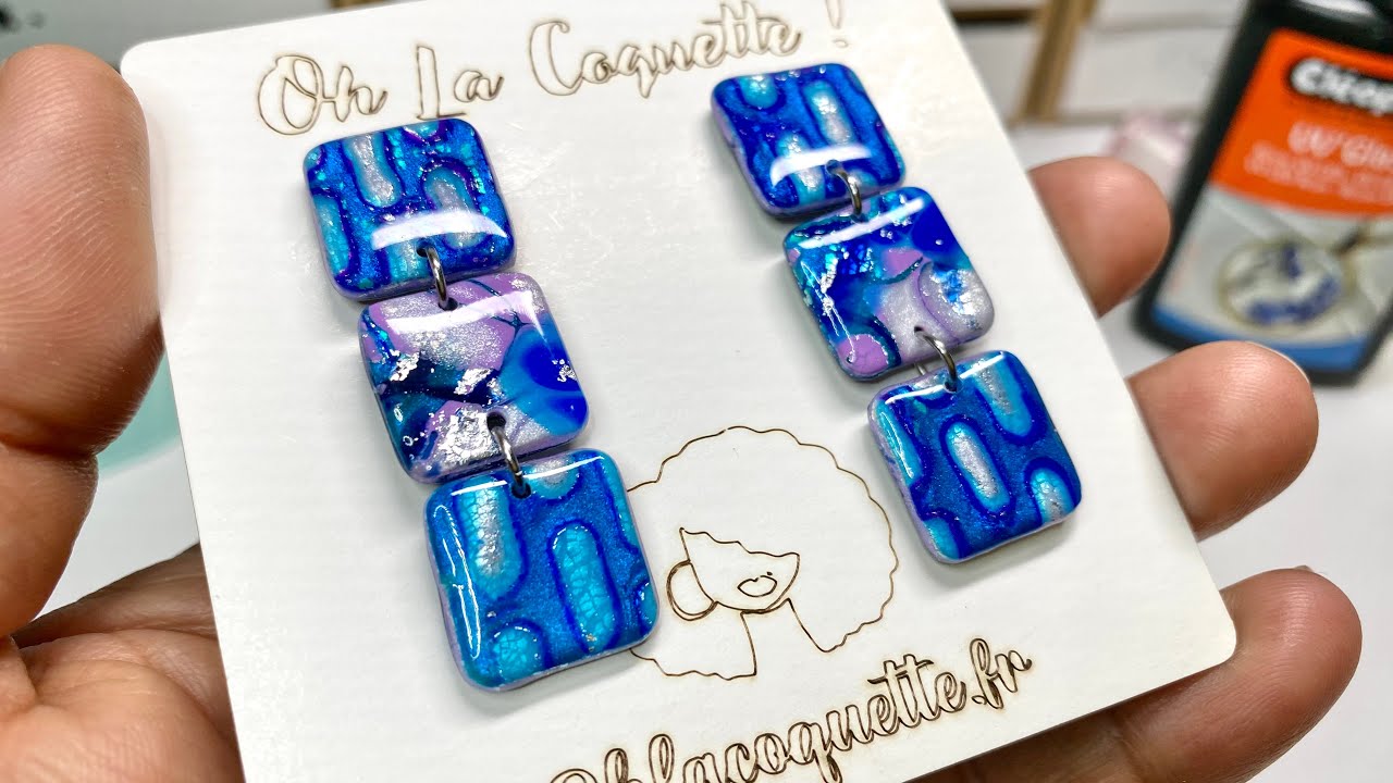🔴 Quand la récup devient texture : création de bijoux en pâte polymère - part 3