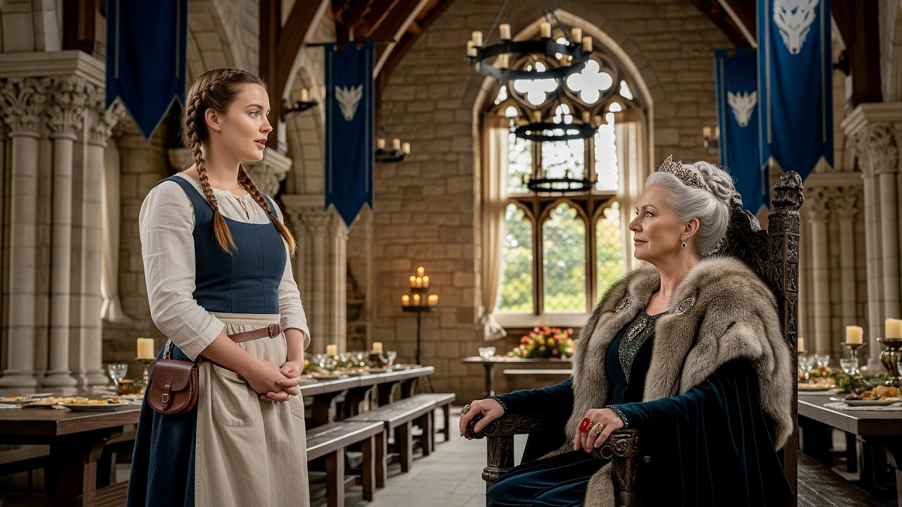 Omega Waitress Spoke to the Alpha King’s Matriarch — Her Ancient Accent Left Everyone Shocked