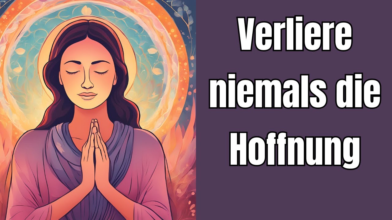 Verliere niemals die Hoffnung – Was für dich bestimmt ist, wird zu dir kommen