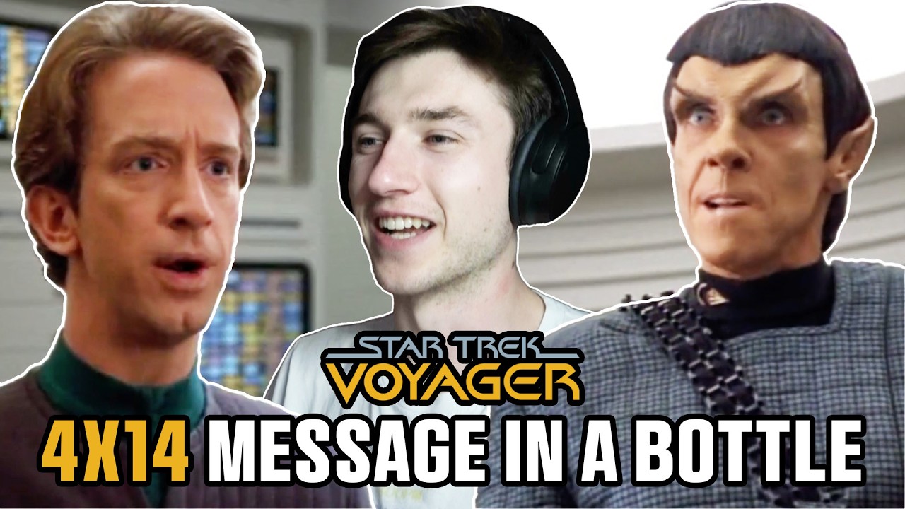 STAR TREK VOYAGER 4X14 - “Message in a Bottle
