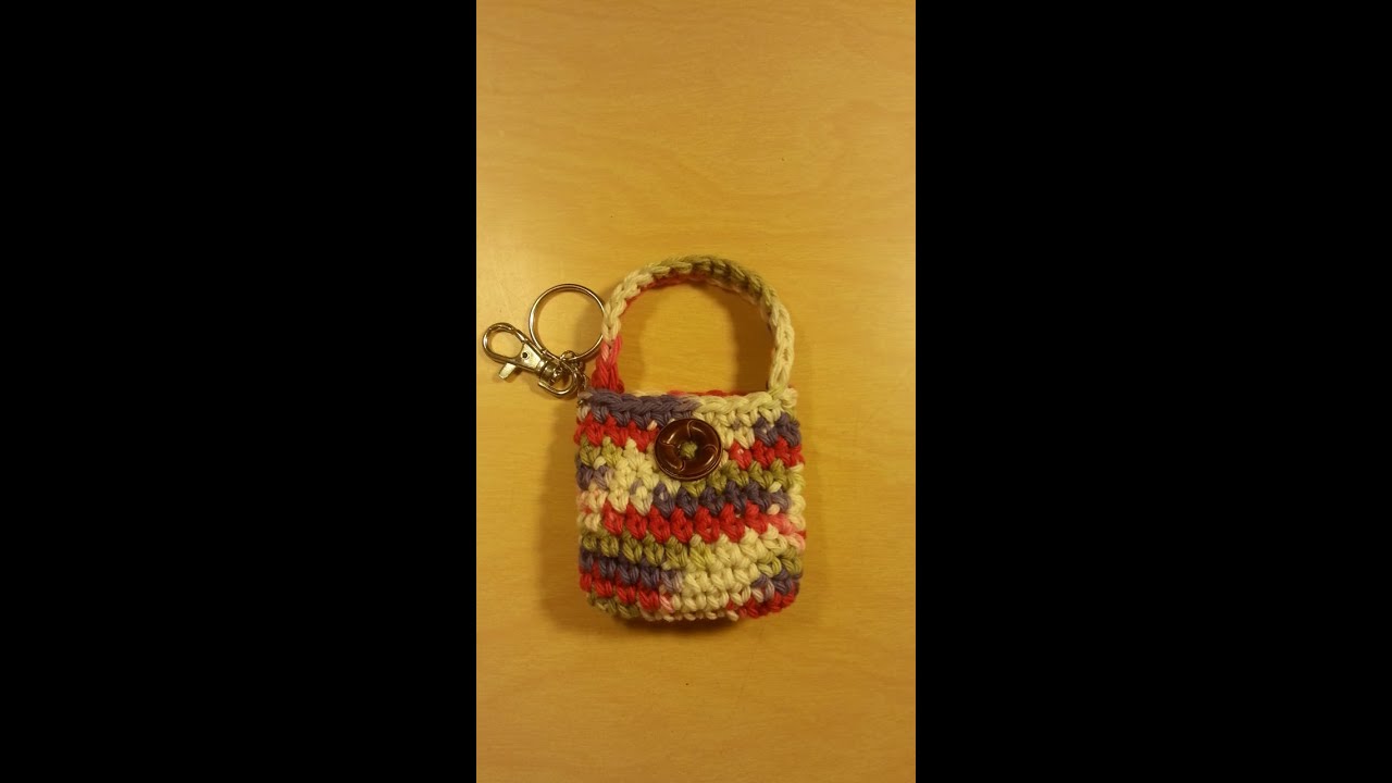How to Crochet a Coin Purse - Multicolor Coin Purse