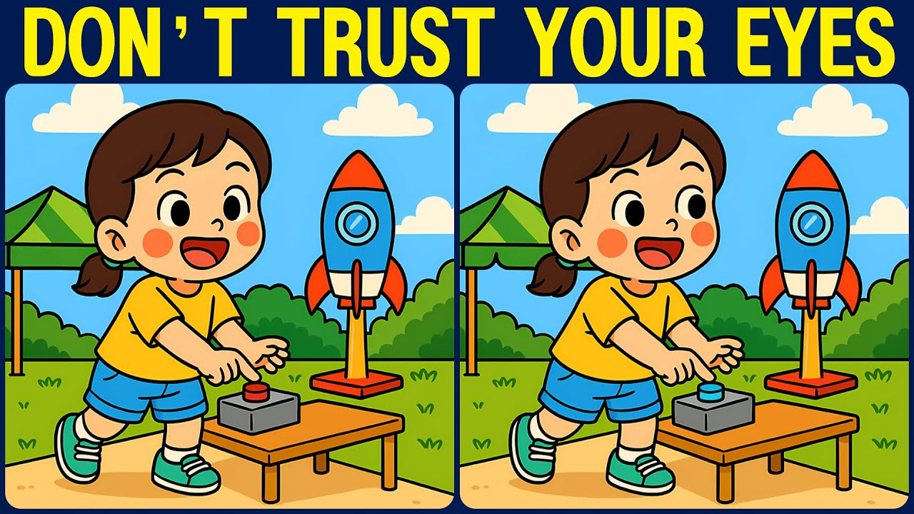 [Spot the Difference Brain Training] Daily Brain Workout: Improve Focus and Memory