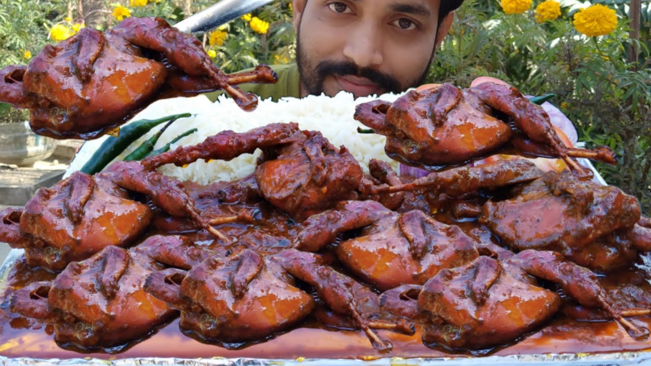 Eating 3 Very Oily Whole Desi - Country Chicken Curry Rice | Full 5 Kg Chicken Challenge Big Bites