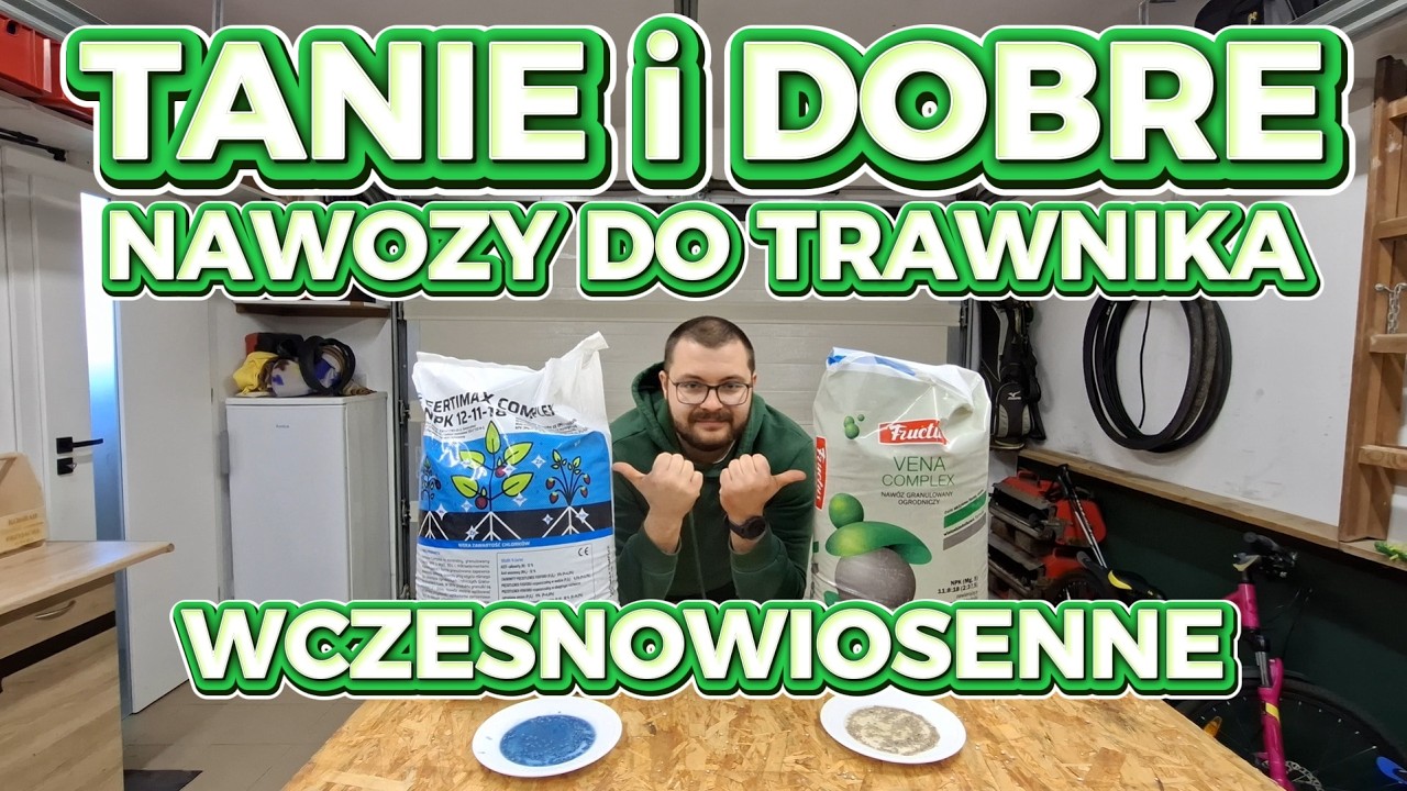 Tanie i dobre nawozy do trawnika - Wczesnowiosenne ZAPOMNIJ O SIARCZANIE AMONU I YARA MILA COMPLEX