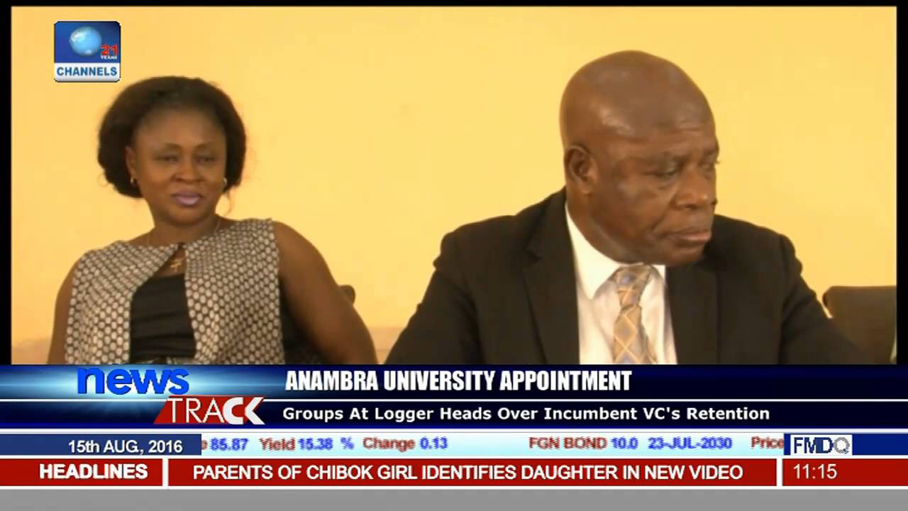 Anambra University Appointment: Two Factions Emerge Over The Incoming Vice Chancellor