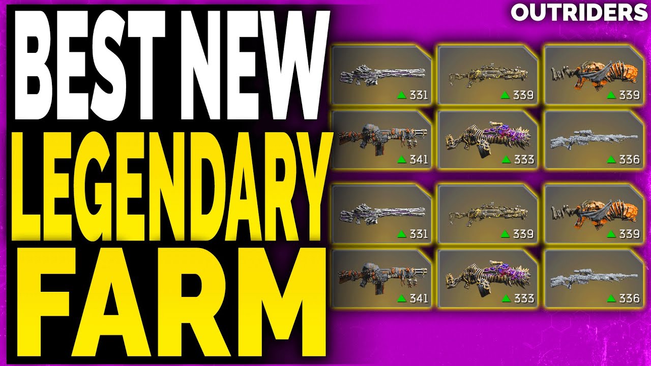 OUTRIDERS BEST NEW LEGENDARY FARM METHOD – Outriders BEST LEGENDARY FARM GUIDE