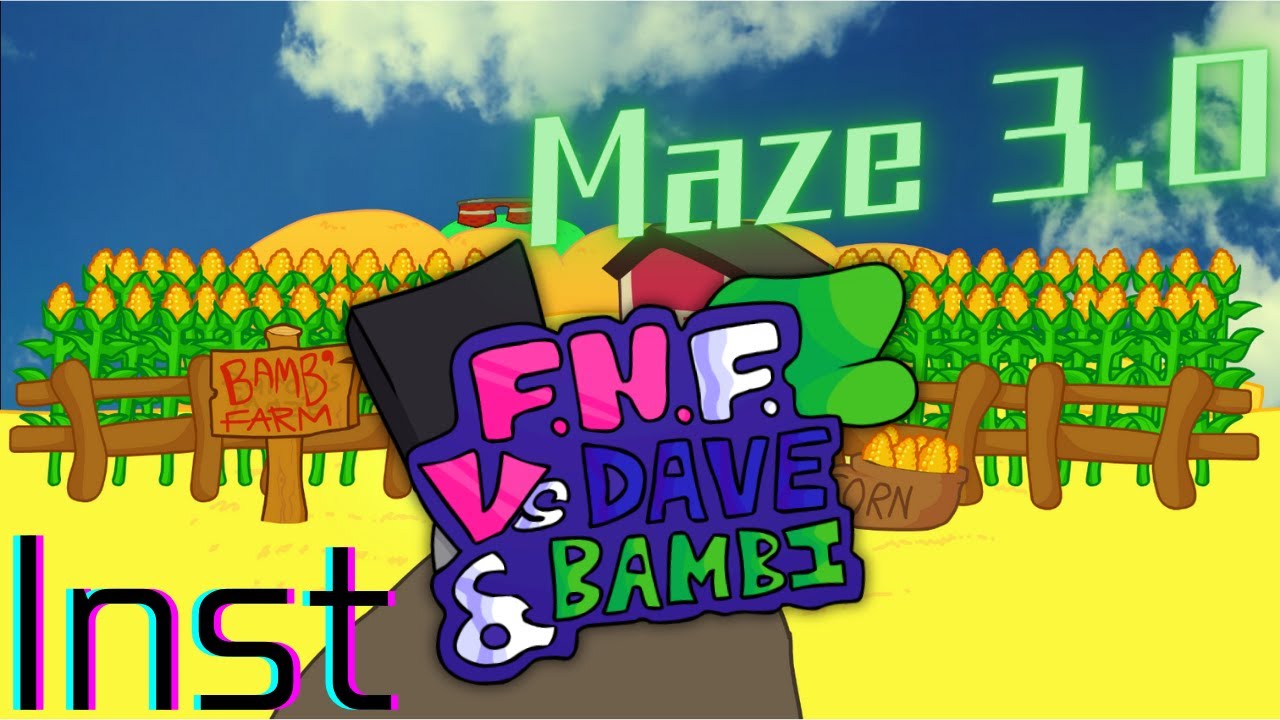 FNF vs dave and bambi 3.0(Maze) Inst OST