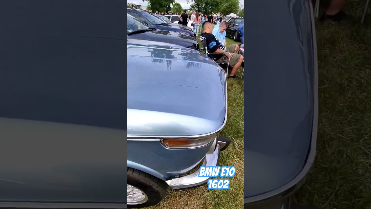BMW E10 1602 na Majówce z BMW w Dobrzycy 2024