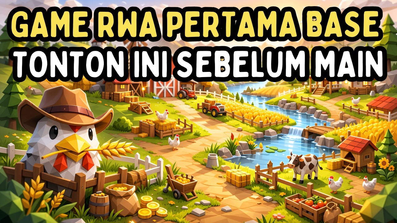 Sebagus Apa Konsep RWA (Real World Aset) Game NFT Base Ranch  | Game NFT | Game Web3