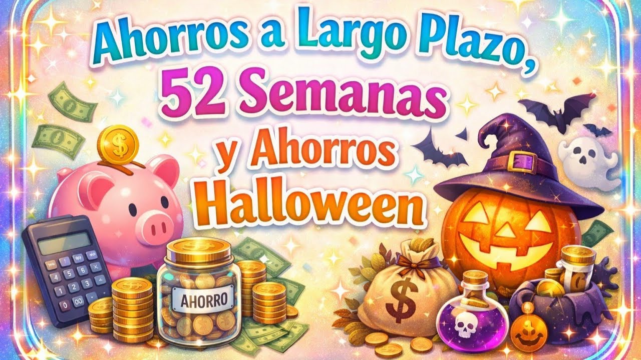 Ahorros a largo Plazo💜🍀 Día de las Madres💐💖✨ Halloween 🎃👻