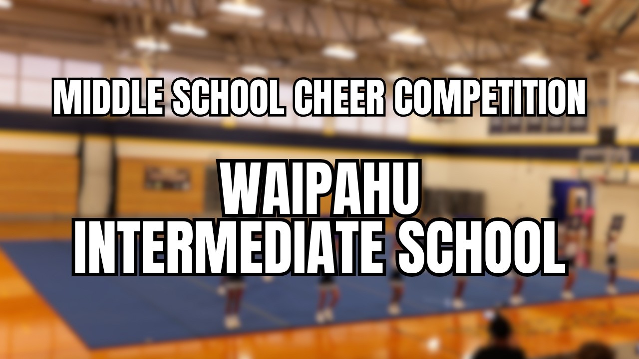 MIDDLE SCHOOL CHEER COMPETITION 2026 | Waipahu Intermediate School