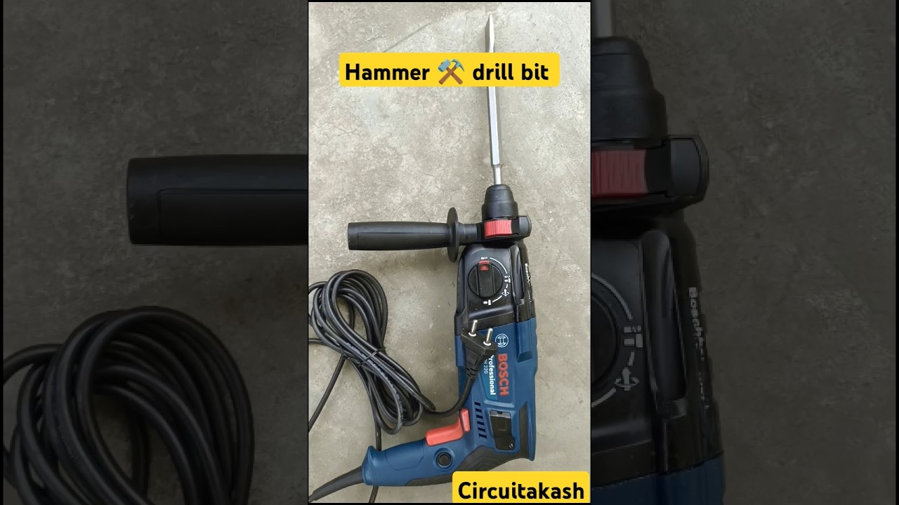 unboxing hammer chisels bit for concrete 14mm -250mm 