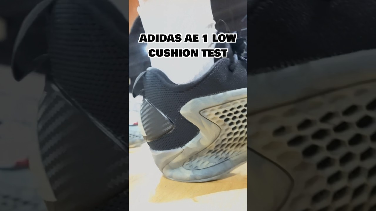 Adidas AE 1 Low Cushion Test! ☁️ #adidas #anthonyedwards #basketball #ballislife