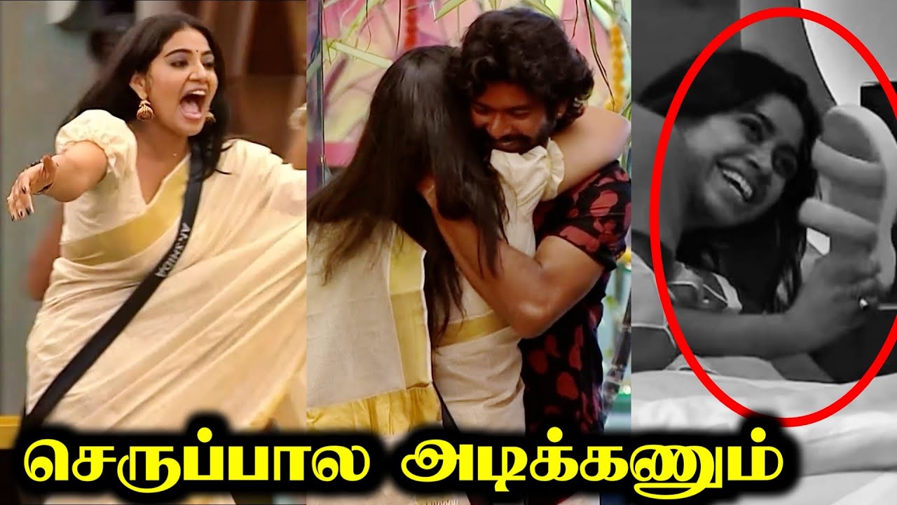 Anshitha & Vishal ❤️ Tharshika & Vishal 💔| BIGG BOSS 8 TAMIL DAY 100 | 14 JAN 2025 | R&J 2.0