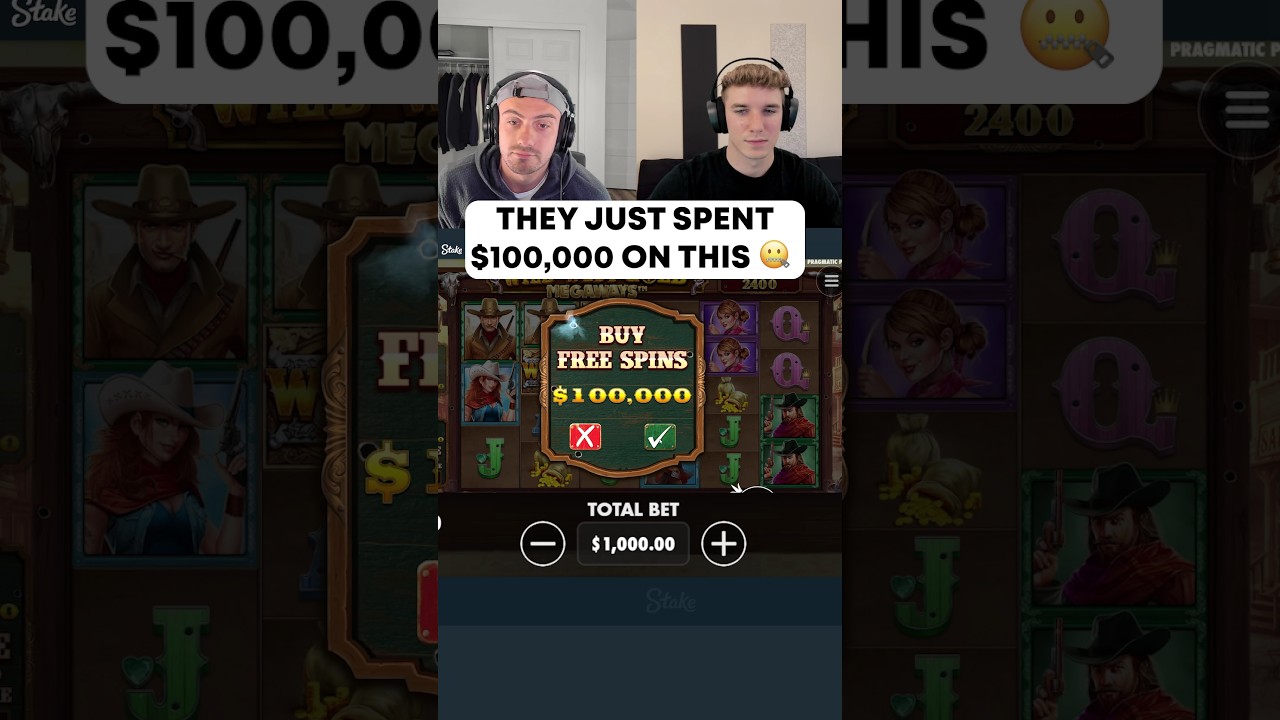 $100,000 WILD WEST GOLD BONUS BUY!