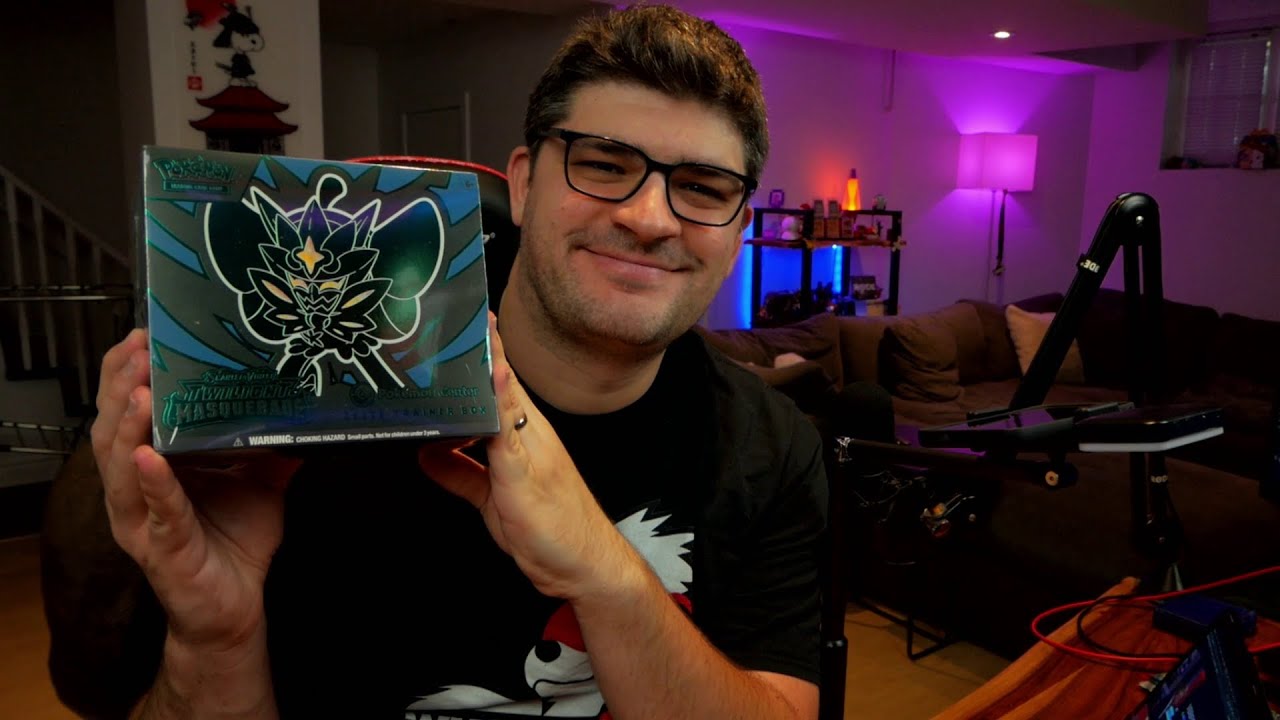Opening Pokémon TCG Twilight Masquerade ETB and Finishing Scarlet/Violet DLC!