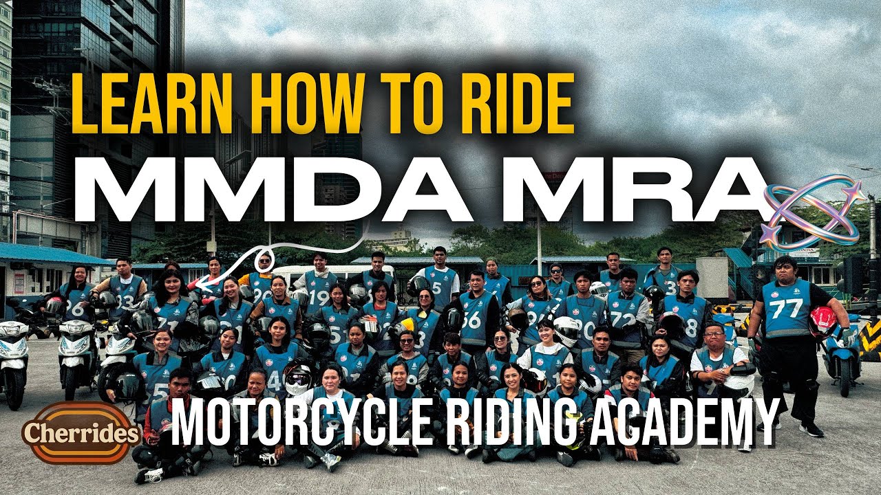 MMDA MOTORCYCLE RIDING ACADEMY (MRA) FREE TRAINING SCHOOL | Beginner | Learn to Ride | Philippines