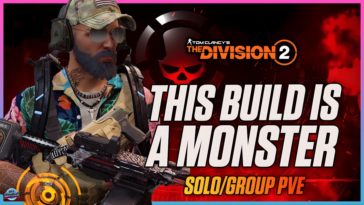 Этот билд с двумя пулемётами — просто зверь! The Division 2: Carnage, синий экран, PvE-билд для с...