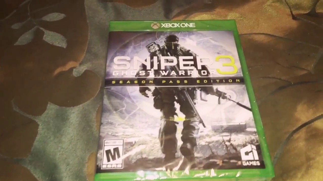 Sniper: Ghost Warrior 3 Season Pass Edition Unboxing (Xbox One)
