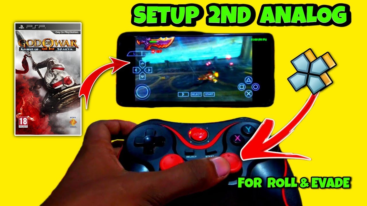 2nd Analog Configuration for ppsspp (Gamepad) | PSP Gamer