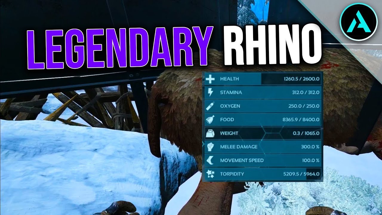 This rhino is GODLIKE | ARK MTS TRIO PVP