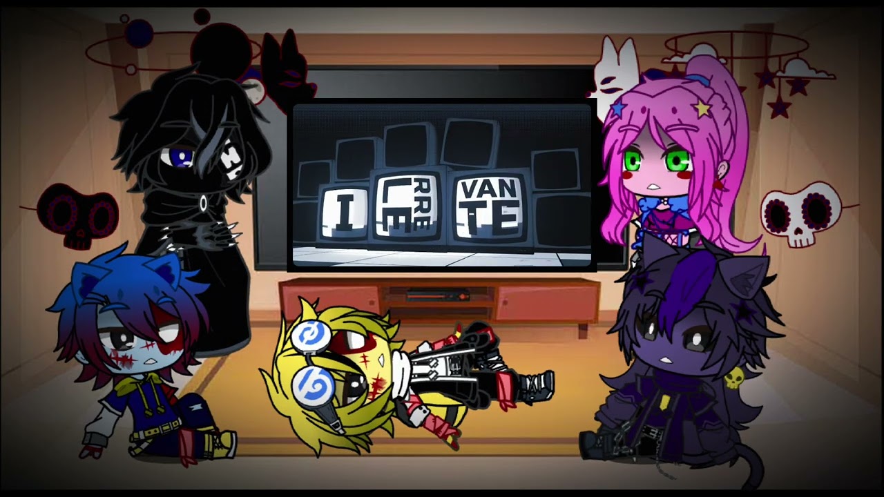 Afton's e Poppy Playtime React - Casca de Metal | O Doutor e Springtrap | Minha AU | 
