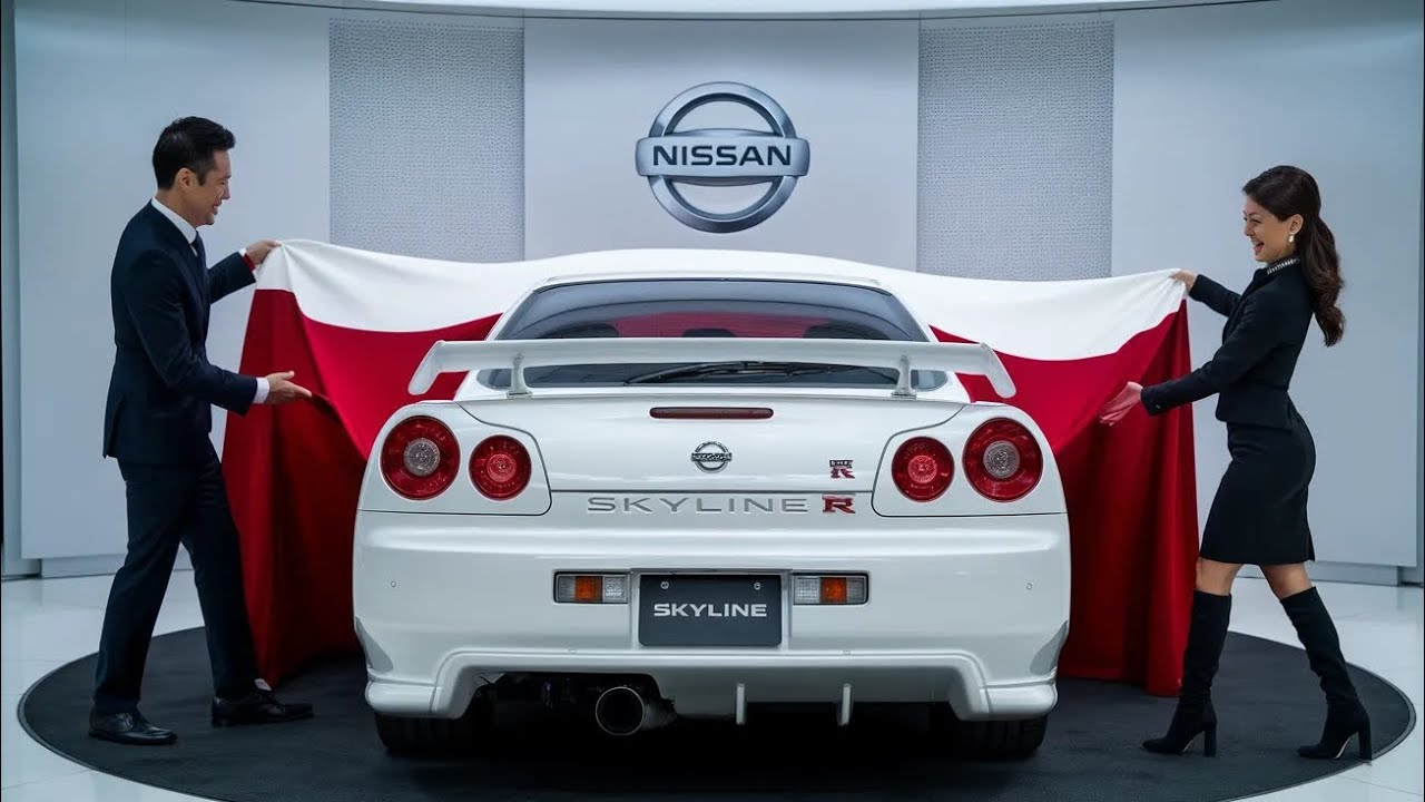 Nissan Skyline GT-R R34 2026 года – Легенда возвращается с 650 л.с. GT-R R34 потрясёт всех суперк...