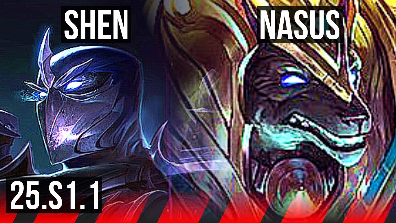 SHEN vs NASUS (TOP) | NA Master | 25.S1.1