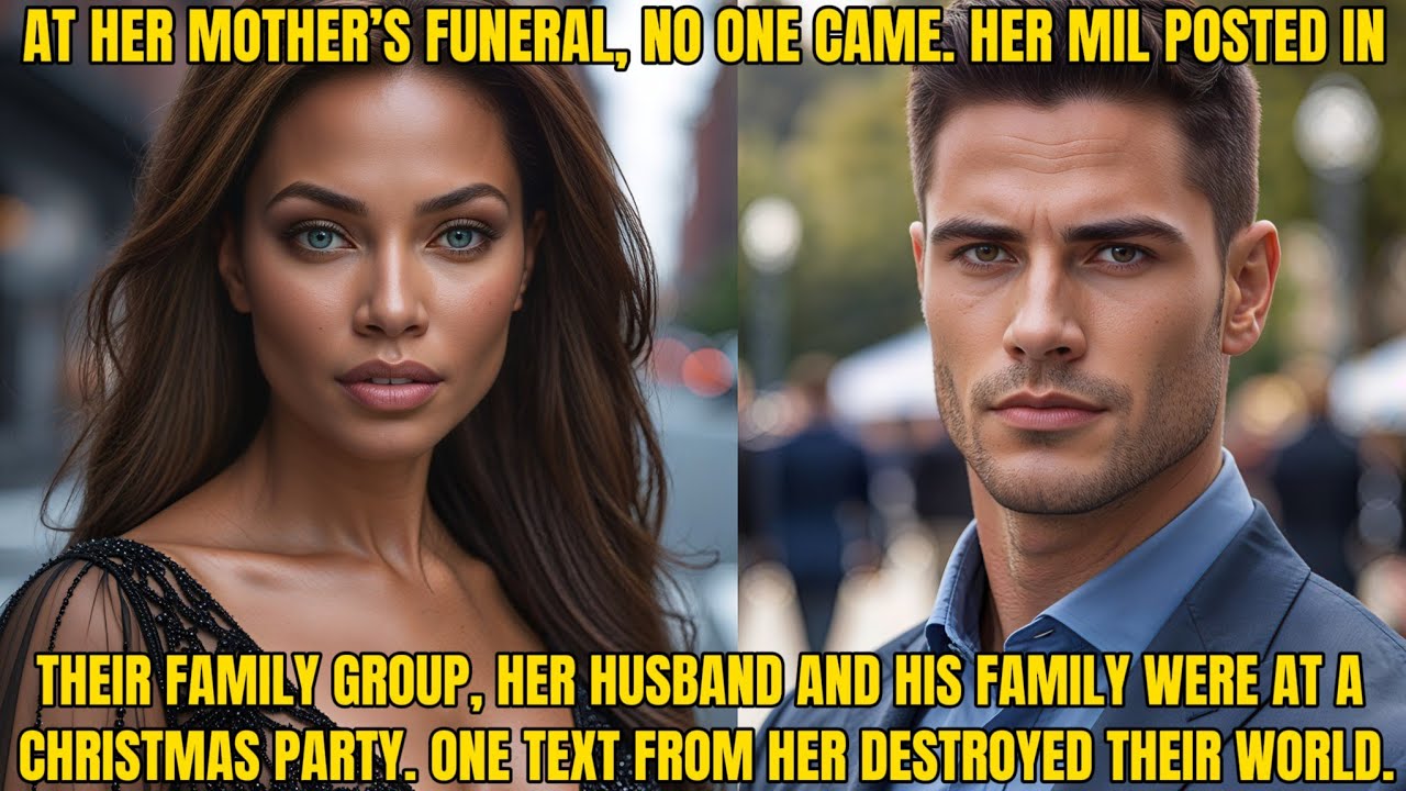 At Her Mother’s Funeral, Not a Single Person Came. Her Billionaire Husband and His Family Were...