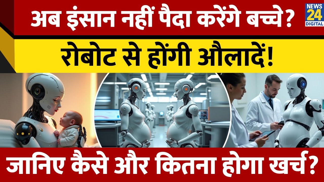 अब बच्चा पैदा करने के लिए मह‍िला की जरूरत नहीं, रोबोट से होंगी औलादें | China |