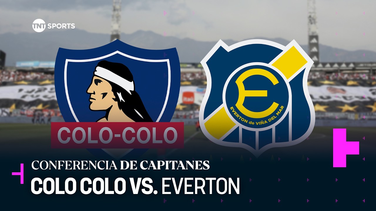 🔴 EN VIVO | Conferencia de capitanes: Colo Colo vs. Everton