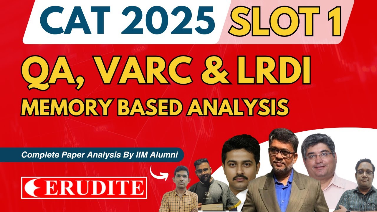 CAT 2025 Slot 1 Analysis: Answer Key, Good Attempts, Difficulty Level, Expected Cut-off (Hinglish)