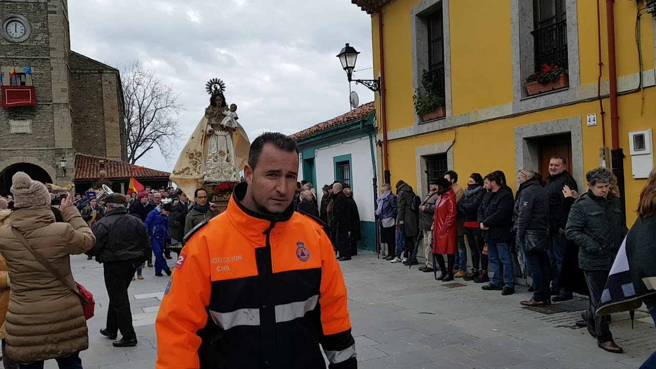 Procesion del Cristo del Socorro en Luanco  Asturias.  5-2-2018