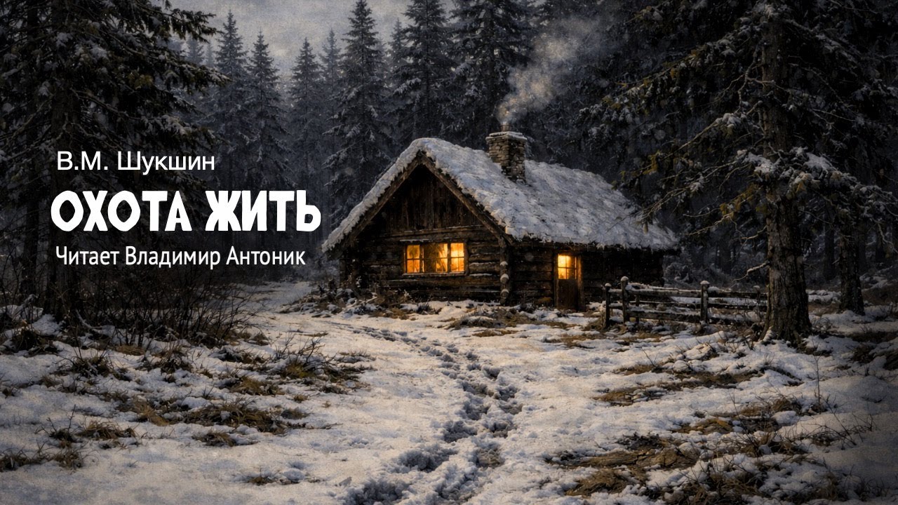 «Охота жить». В.М.Шукшин. Аудиокнига. Читает Владимир Антоник