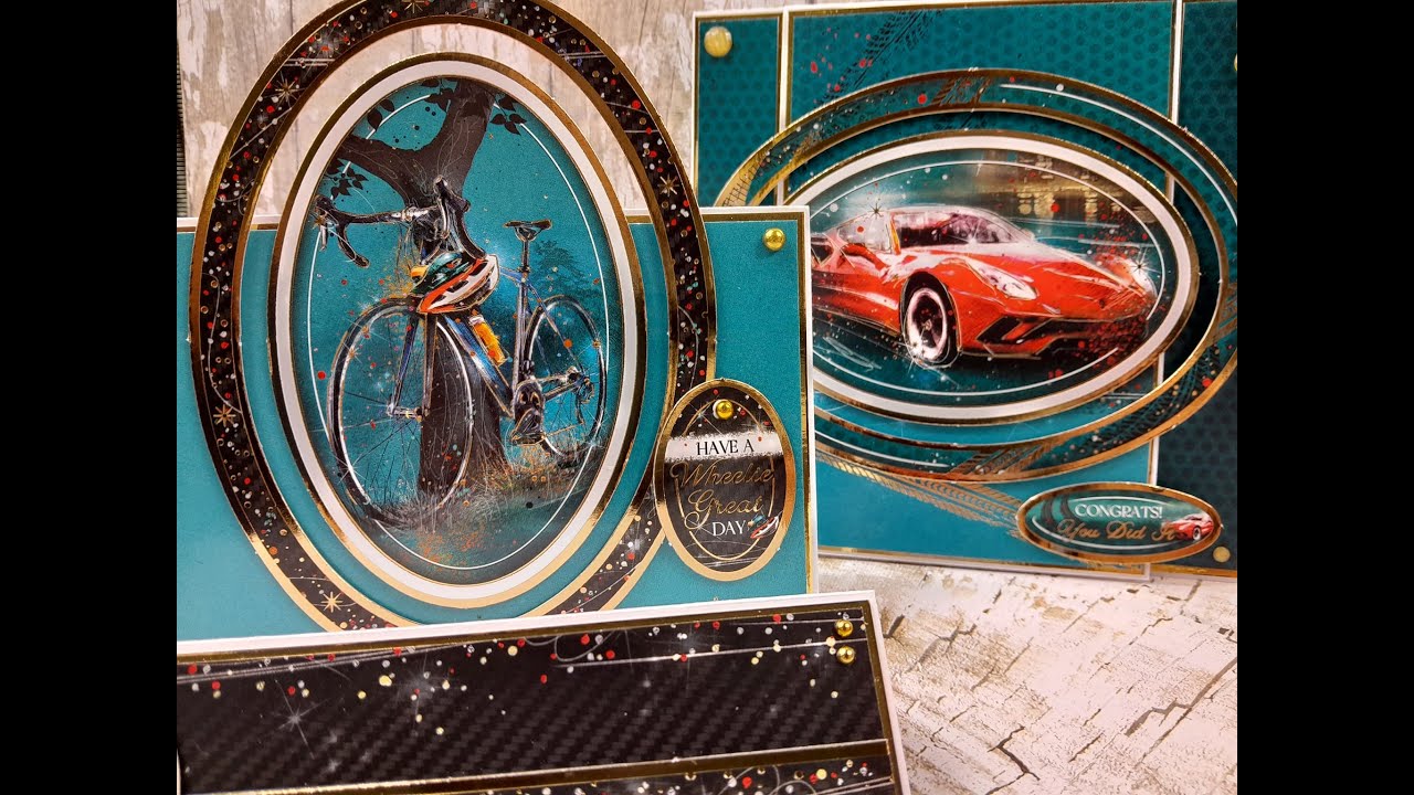 Crafting with Hunkydory's Here's to Him  -  On the Move