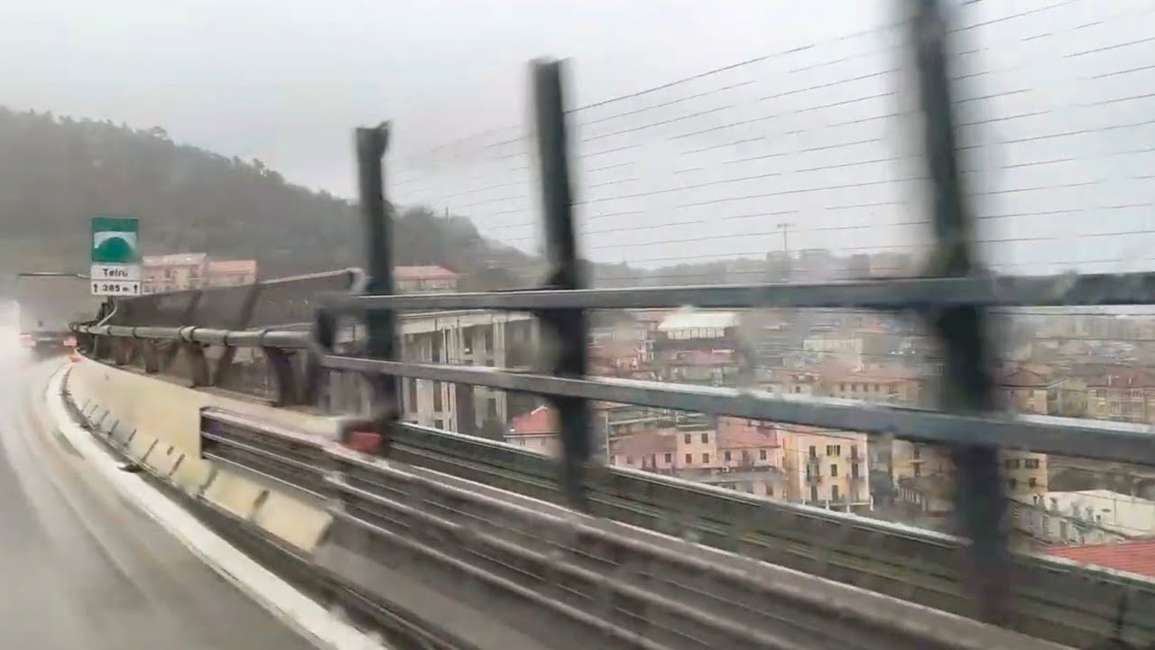 Mistral winds on Cote d'Azure France to Italy pt 5.